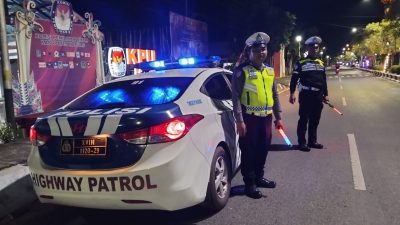 Patroli Malam Polres Kapuas Mencegah Balap Liar