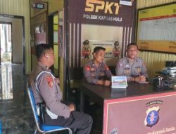 Siaga Mako Piket Jaga Polsek Kapuas Kuala Pengamanan dan Pelayanan Masyarakat yang Optimal
