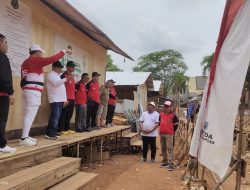 Bupati Kapuas Tinjau Progres Pembangunan Aula Kantor Bupati Tahap 1