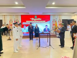 Bupati Kapuas Lantik Kepala Desa Mantangai Tengah dan Narahan Baru