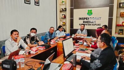 Sekda Pimpin Rapat Koordinasi dan Pemantauan Indeks Pencegahan Korupsi MSCP Area Pengadaan Barang/Jasa