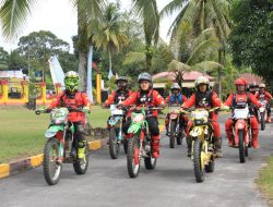 Bupati dan Wakil Bupati Kapuas Ikuti Satya Bhalluka Pala Adventure Trail 2025