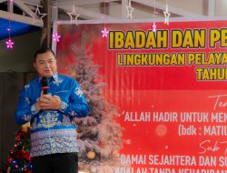 Wabup Dodo Hadiri Safari Natal ke-8 Tahun 2025