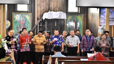 Wakil Bupati Kapuas Hadiri Ibadah dan Perayaan Natal Resort GKE Kapuas Seberang