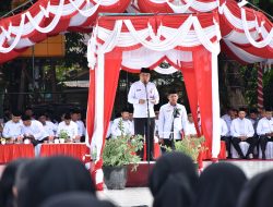 Asisten I Setda Kapuas Pimpin Upacara Hari Amal Bakti ke-80 Kementerian Agama