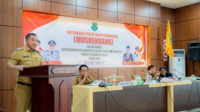 Wabup Kapuas Buka Musrenbang Kecamatan Selat untuk Penyusunan RKDP 2027