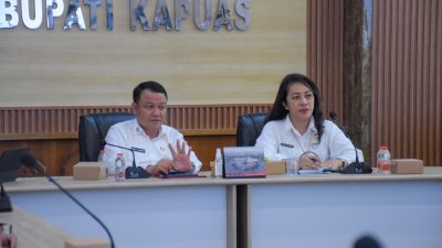 Sekda Kapuas Pimpin Rapat Seleksi Dewan Pengawas Definitif Perumdam Tirta Pambelom