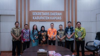 Staf Ahli Bupati Kapuas Pimpin Rapat Persiapan Sosialisasi PT Taspen bagi PPPK Penuh Waktu