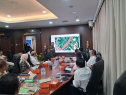 Bupati Kapuas Dan Sekda Lakukan Audiensi Ke Ditjen Lahan Dan Irigasi Pertanian