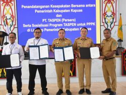 Pemkab Kapuas dan PT Taspen Palangka Raya Teken Kesepakatan Bersama, Perkuat Perlindungan PPPK