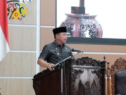 Wabup Hadiri Paripurna Penyampaian Hasil Reses DPRD Kapuas