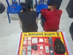 Polres Kapuas tangkap dua orang terkait kepemilikan 98,16 gram sabu