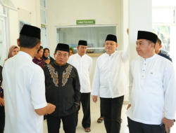 Bupati Kapuas Tinjau Bangunan Puskesmas Desa Sakata Bangun