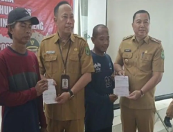 Wabup Kapuas salurkan KHBS dan bantuan pangan ke warga Kecamatan Selat