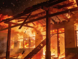 Bangunan SDN 1 Lamunti Kapuas ludes terbakar